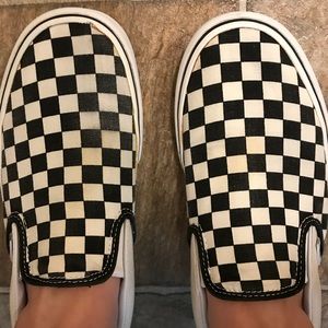 Vans size 9.5 women’s slip ons